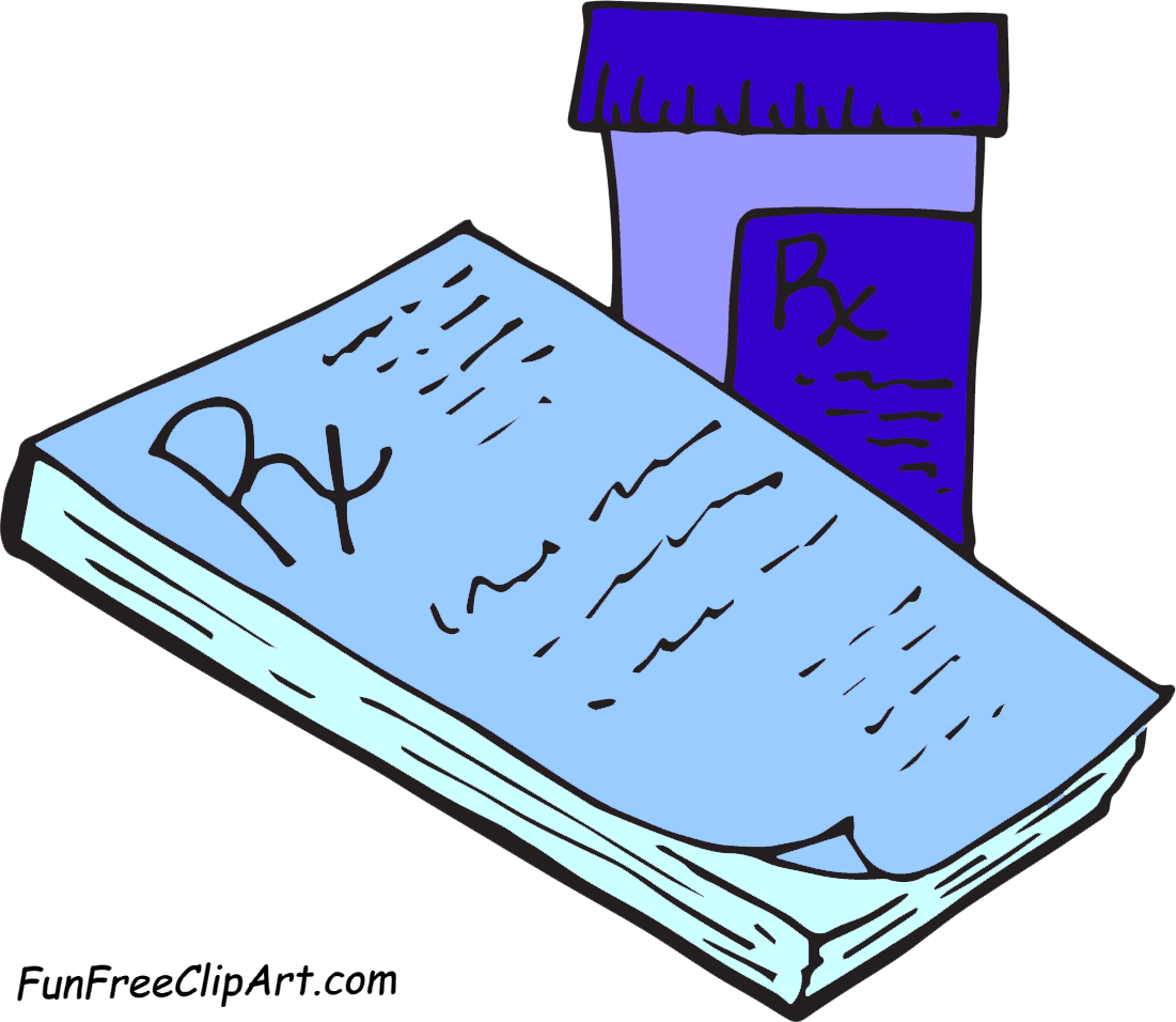 Pills Clipart Doctor Prescription - Doctor's Prescription Clipart (1101x956), Png Download