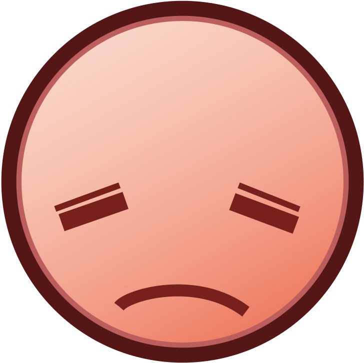 Sad Emoji - Emoji (768x768), Png Download