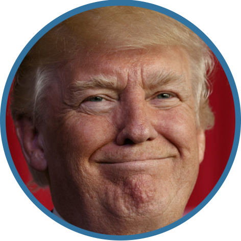 Donald Trump - Trump And Shah Mehmood Qureshi (472x472), Png Download