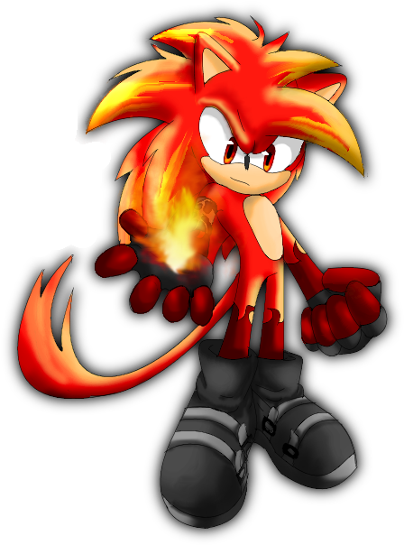 Super Shadow The Hedgehog Human Form - Red Shadow The Hedgehog (468x612), Png Download