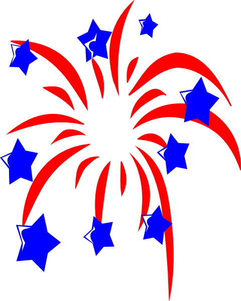 Patriotic Clip Art Borders Free - Patriotic Clipart (480x600), Png Download