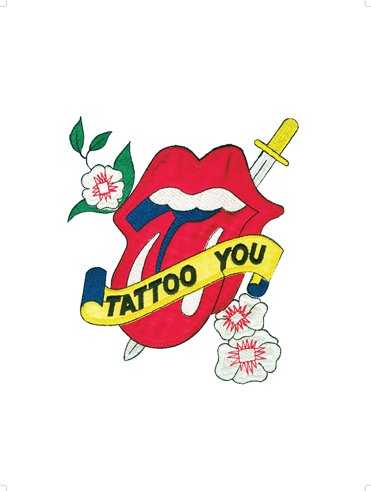 Rolling Stones Tongue Png - Rolling Stones 1982 Tattoo You Pin Badge (1000x1000), Png Download