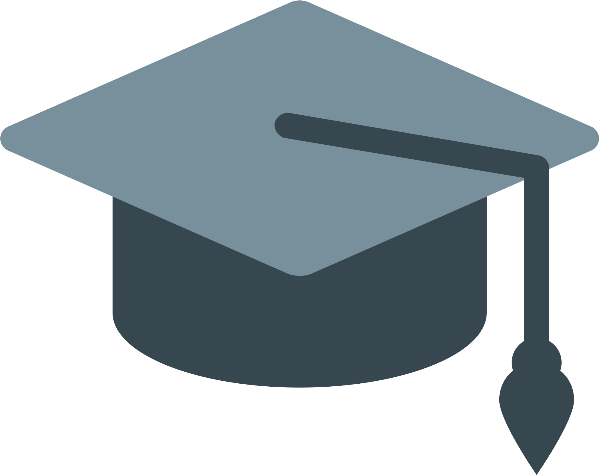 Graduation Cap Png - Graduation Cap Flat Icon (2000x2000), Png Download