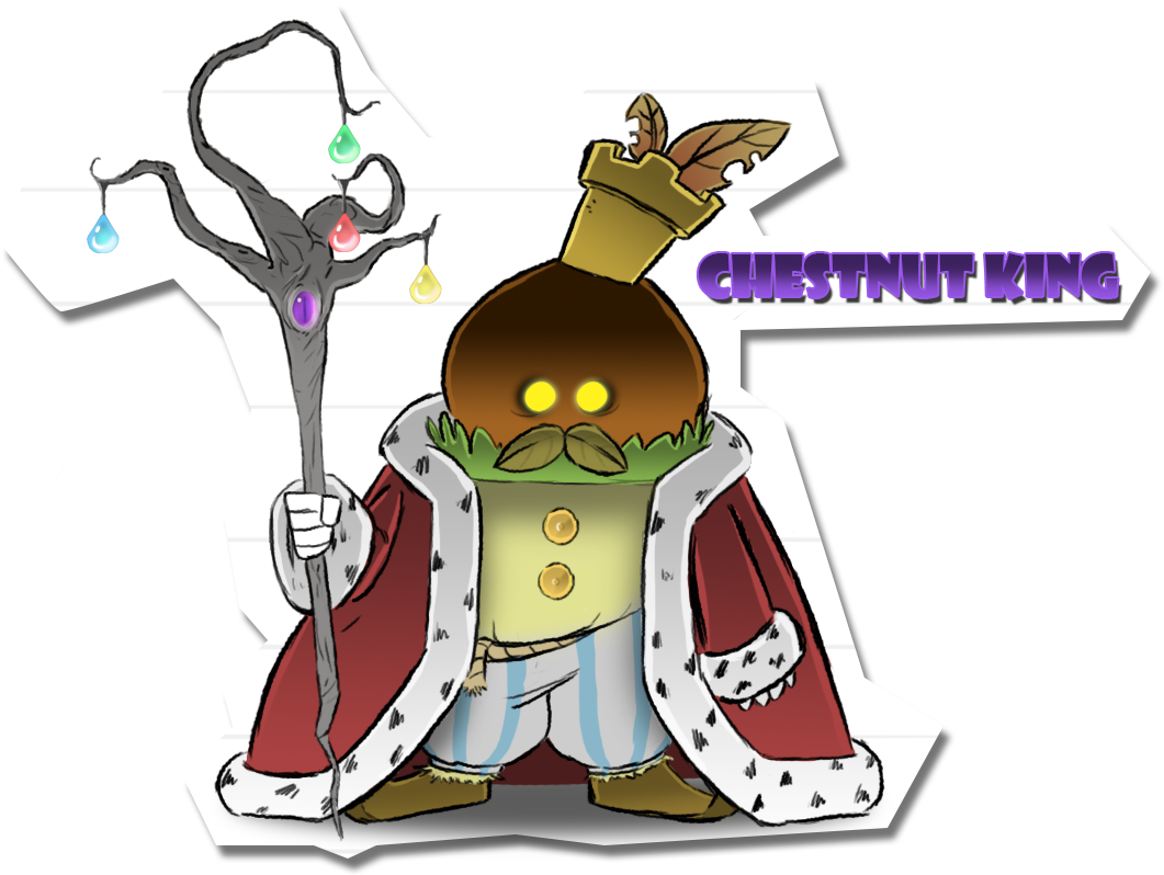 448kib, 1280x800, Chestnut King - Paper Mario The Thousand Year Door Pal Cover (1280x800), Png Download