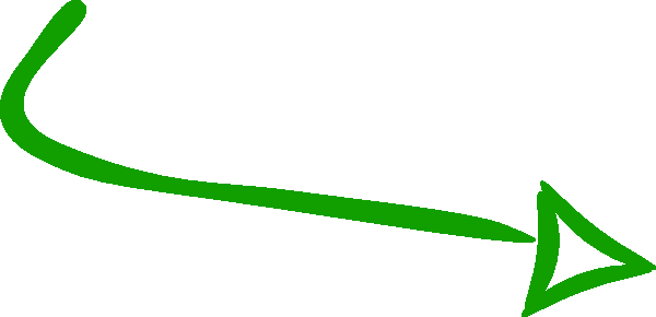 Parts Of A Neuron - Green Arrow Transparent Background (600x290), Png Download