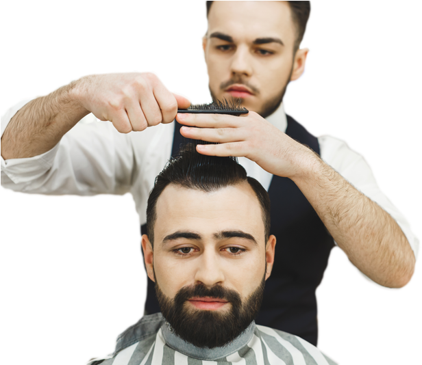 Men Salon Model Png (800x533), Png Download