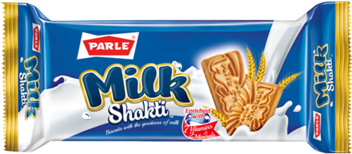 Product Image - Parle Milk Shakti Biscuits (500x500), Png Download