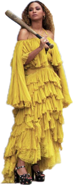 Png Freeuse Stock Yellow Music Album Yellowdress Dress - Pop Culture Halloween Costumes (240x610), Png Download