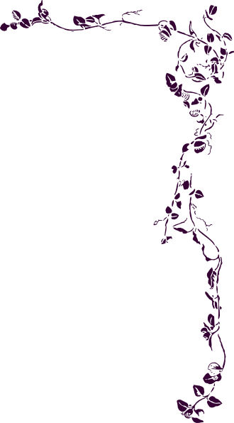 Indian Wedding Artwork - Purple Border Design Png (330x596), Png Download