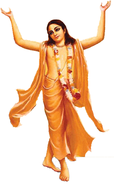 The Servants Of God Urge People To Become Devotees - Lord Chaitanya (his Life & Teachings) (376x609), Png Download