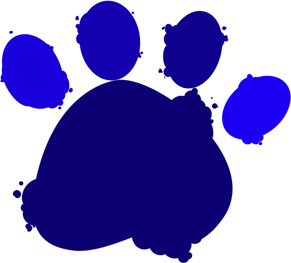 Paw Print Png Cutie Mark By Clipart - Mlp Puppy Cutie Mark (941x849), Png Download
