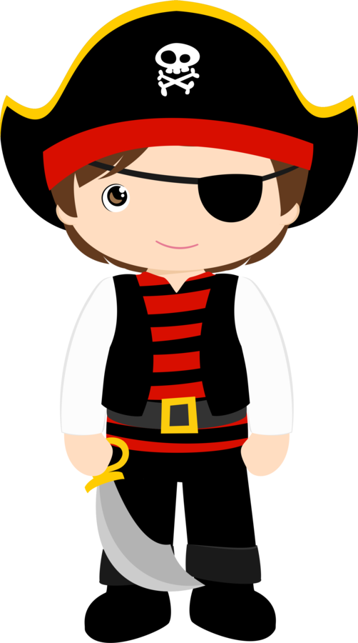 Top 78 Pirate Clip Art - Pirate Clipart Png (502x900), Png Download