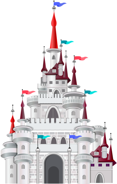 Castle Png Clipart Picture - Castle Clipart Png (384x600), Png Download