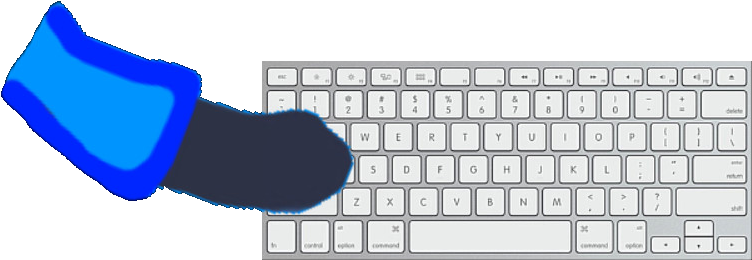 Bandicam 2015 12 25 15 00 58 285 - Apple Wired Keyboard A1242 (758x264), Png Download