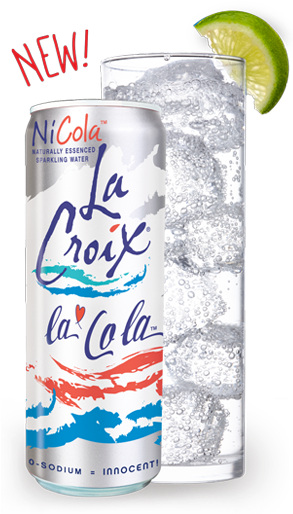 Lacroix Sparkling Water So Good - La Croix Curate Sparkling Water, Pineapple Strawberry (300x527), Png Download