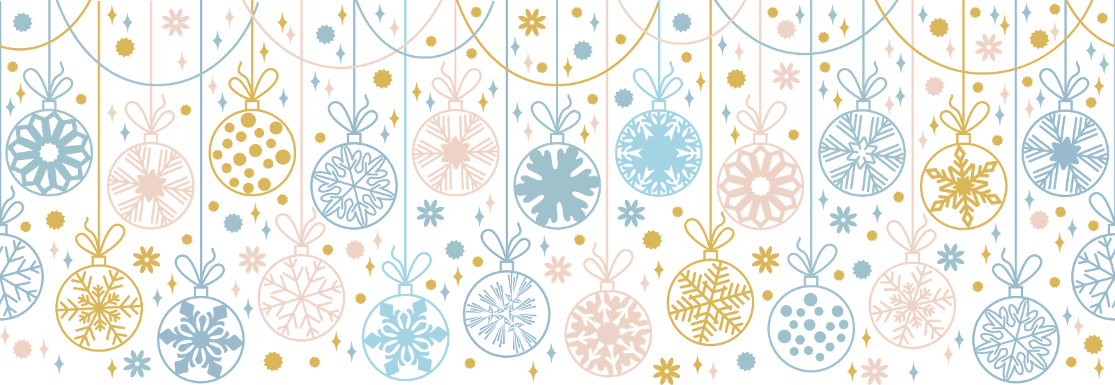 I Hope You Like My Snowflake Border - Vector Graphics (1600x553), Png Download