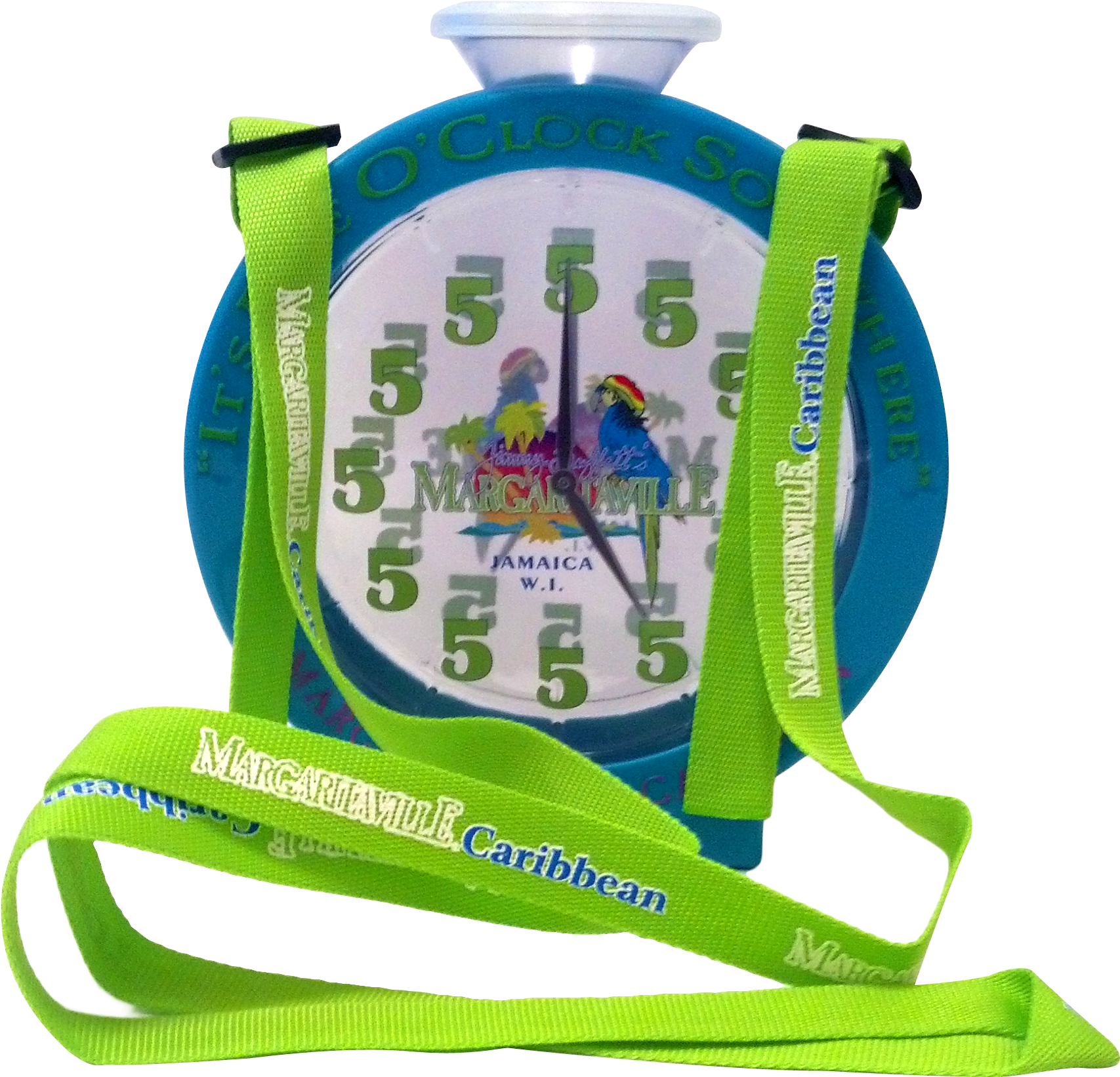 5o Clock Bowl - Margaritaville 5 O Clock Somewhere Clock (1840x1896), Png Download
