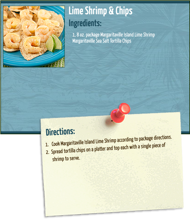 Lime Shrimp And Chips - Jerk (630x900), Png Download