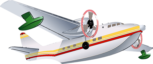 Consolidated Pby Catalina (592x250), Png Download