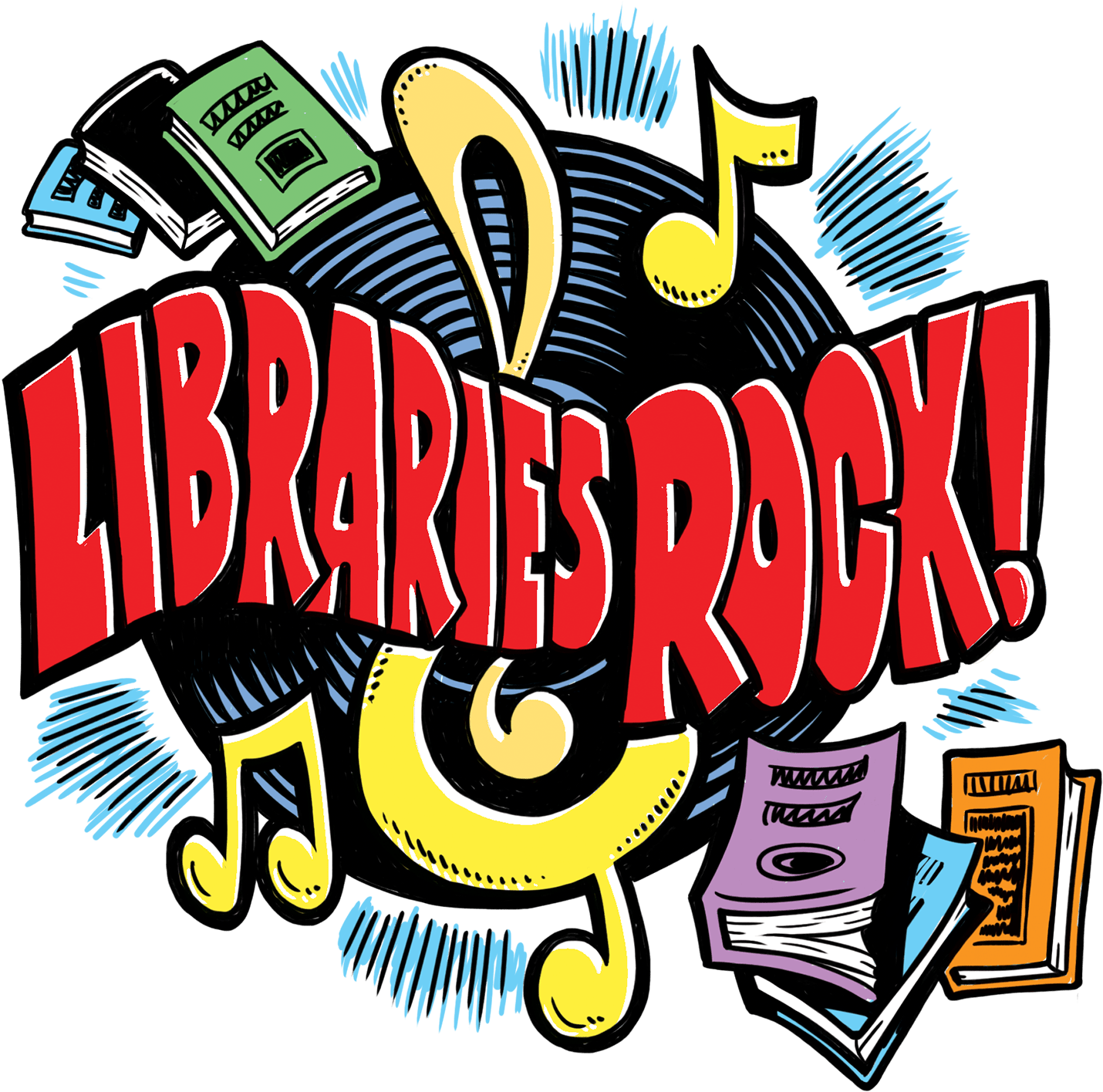 Summer Reading 2018 Libraries Rock (1512x1500), Png Download