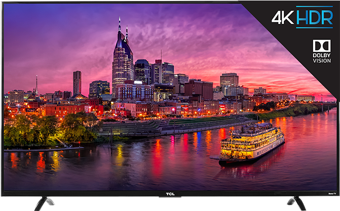 Plasma Tv On Rent - Tcl 55" 4k Hdr Led Tv (660x426), Png Download