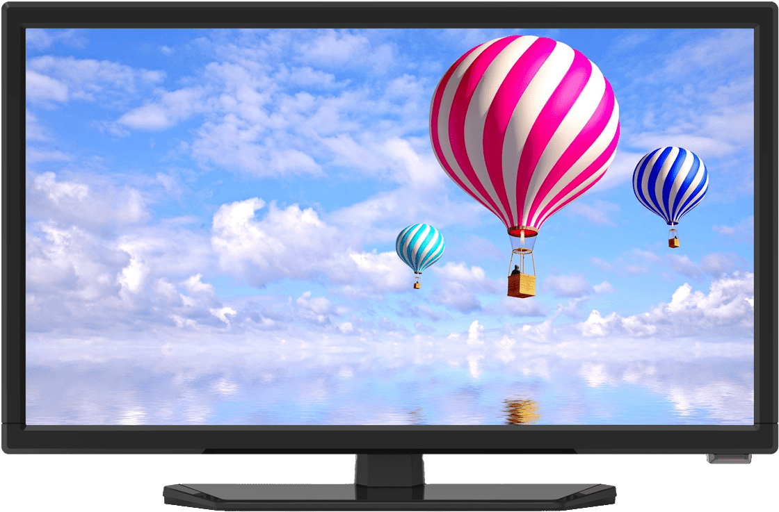 Download Led & Lcd Tv Services - Gas Balloon Wallpaper Hd PNG Image with No  Background 