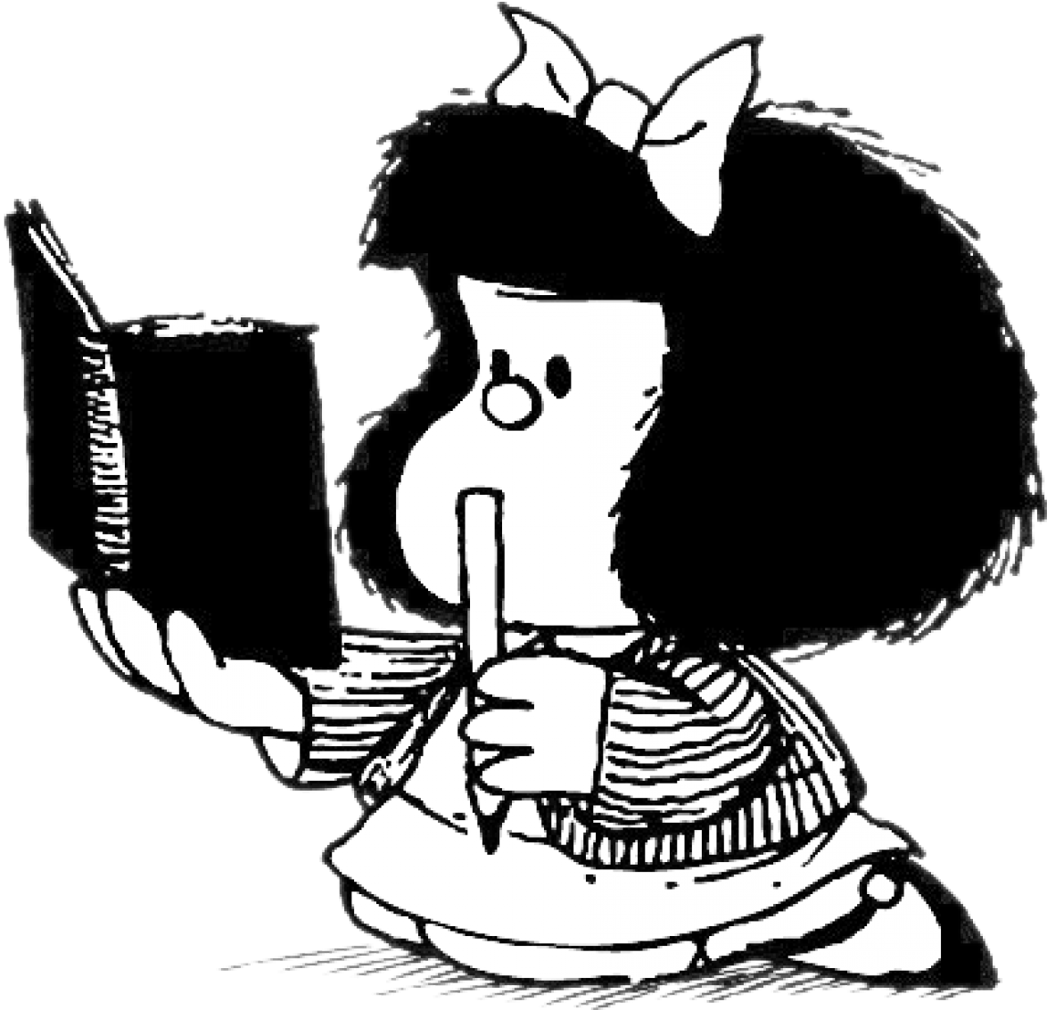 Resultado De Imagen Para Frases Para Transferir Live - Mafalda Con Celular (1280x1485), Png Download