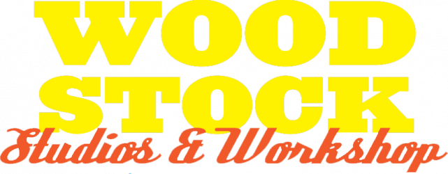 Woodstock - Woodstock Studios & Workshop (641x250), Png Download
