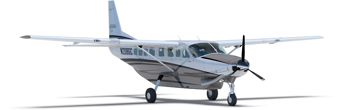 Cessna Grand Caravan Ex The Multi Talented Multi Tasker - Island (1255x437), Png Download