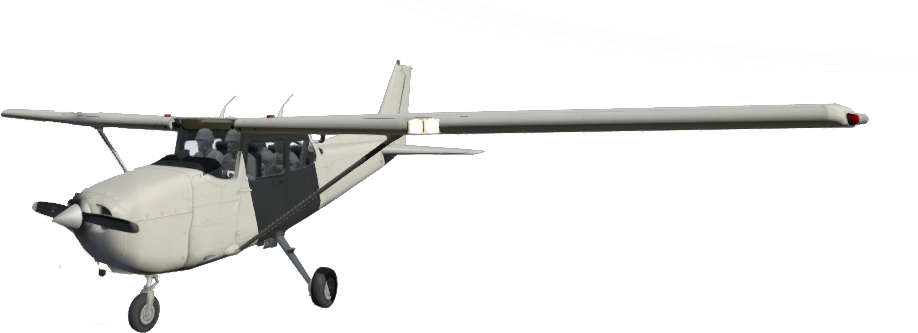 File - Cessna - Cessna 150 (918x333), Png Download