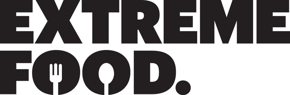 Extreme Food - Extreme Food Chicken And Pesto Pasta (1100x361), Png Download