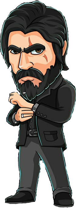 Download Fortnite Johnwick Costume Cartoon Stickers - Video Game PNG Image  with No Background 
