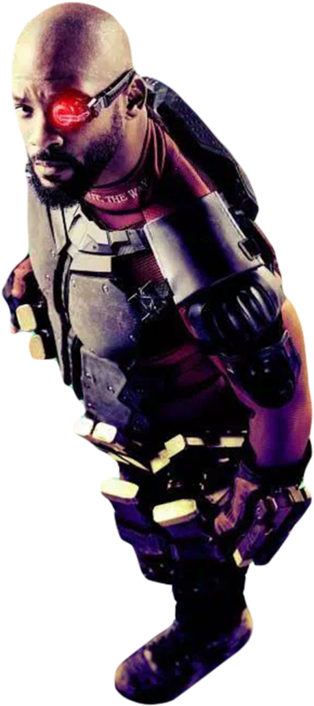 Png Esquadrão Suicida - Deadshot (632x1264), Png Download