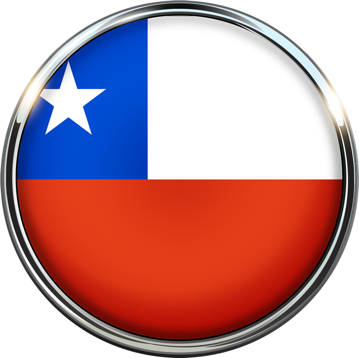 Chile Flag Chilean Flag Blue Sky 1524520 - Bandera De Chile En Circulo (1920x1920), Png Download