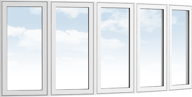 Bow Window - Window (640x322), Png Download