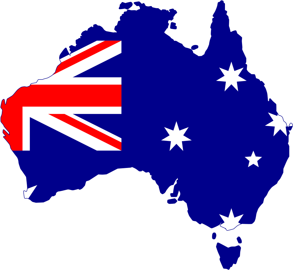 Australia Flag Png Picture - Australia Flag Country Png (1000x935), Png Download