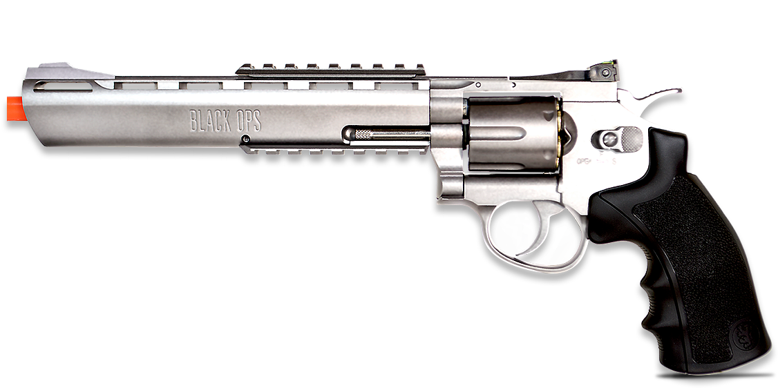 B1183 Exterminator-revolver V=1448378149 - Airsoft Pistol Revolver Amazon (1400x780), Png Download