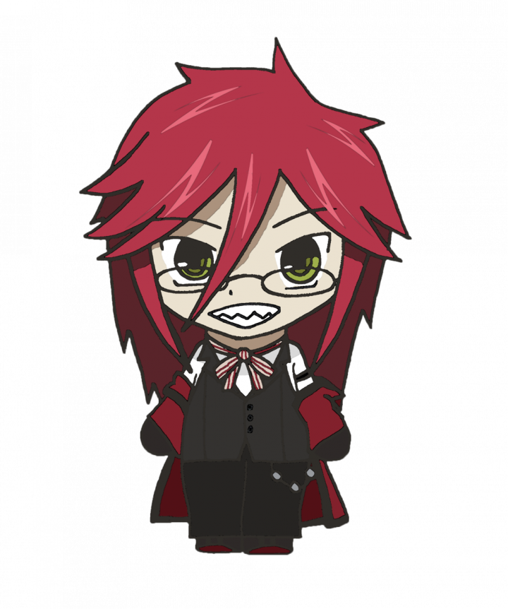 You - Black Butler Chibi Drawings (720x862), Png Download