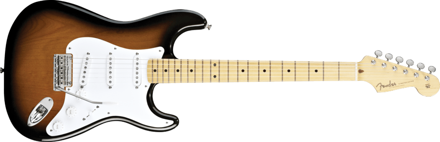 Enter To Win A Classic Player '50s Stratocaster® Guitar - Fender Classic Player '50s Stratocaster 2-color Sunburst (890x288), Png Download