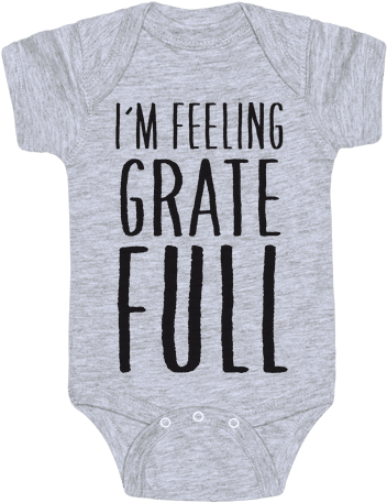I'm Feeling Grate-full Baby Onesy - Baby Todoroki (484x484), Png Download