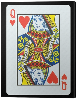 Queen Of Hearts Canvas Print • Pixers® • We Live To - Punishment Without Vengeance — Lope De Vega (400x400), Png Download
