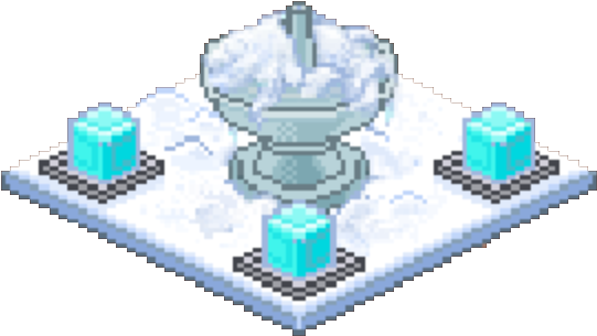 Icicle Stand - Pixel Dirt (573x336), Png Download