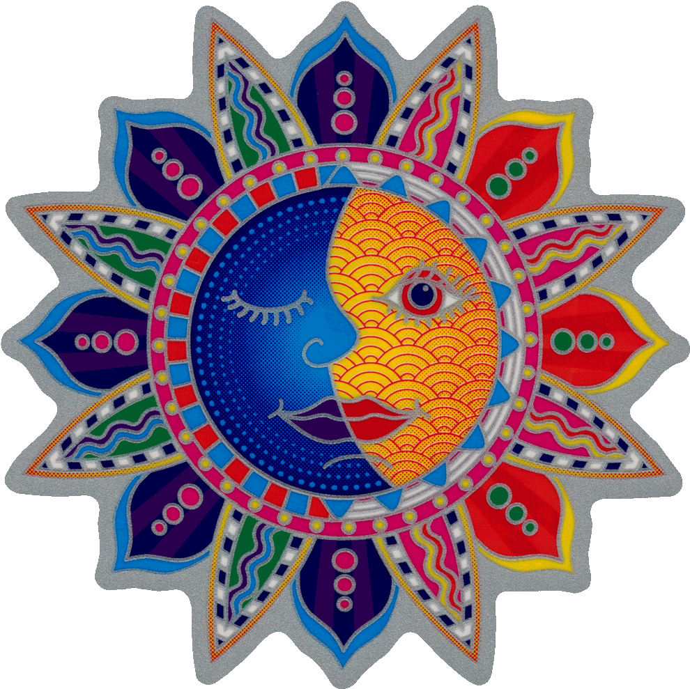 Window Art Stickers And Decals Peace Signs Nature Spiritual - Clip Art (1000x999), Png Download