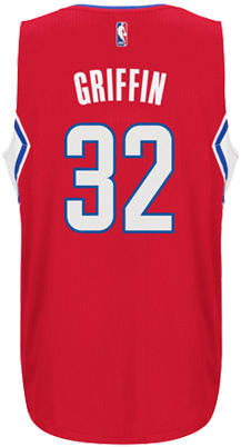 La Clippers Youth Blake Griffin Road Swingman Jersey - Blake Griffin Jersey (360x480), Png Download