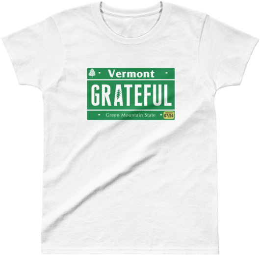 Vermont Grateful Dead Ladies' T-shirt - Active Shirt (600x600), Png Download