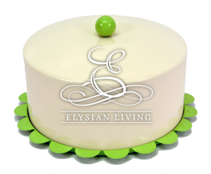 Cake Stand Green - Birthday Cake (600x600), Png Download