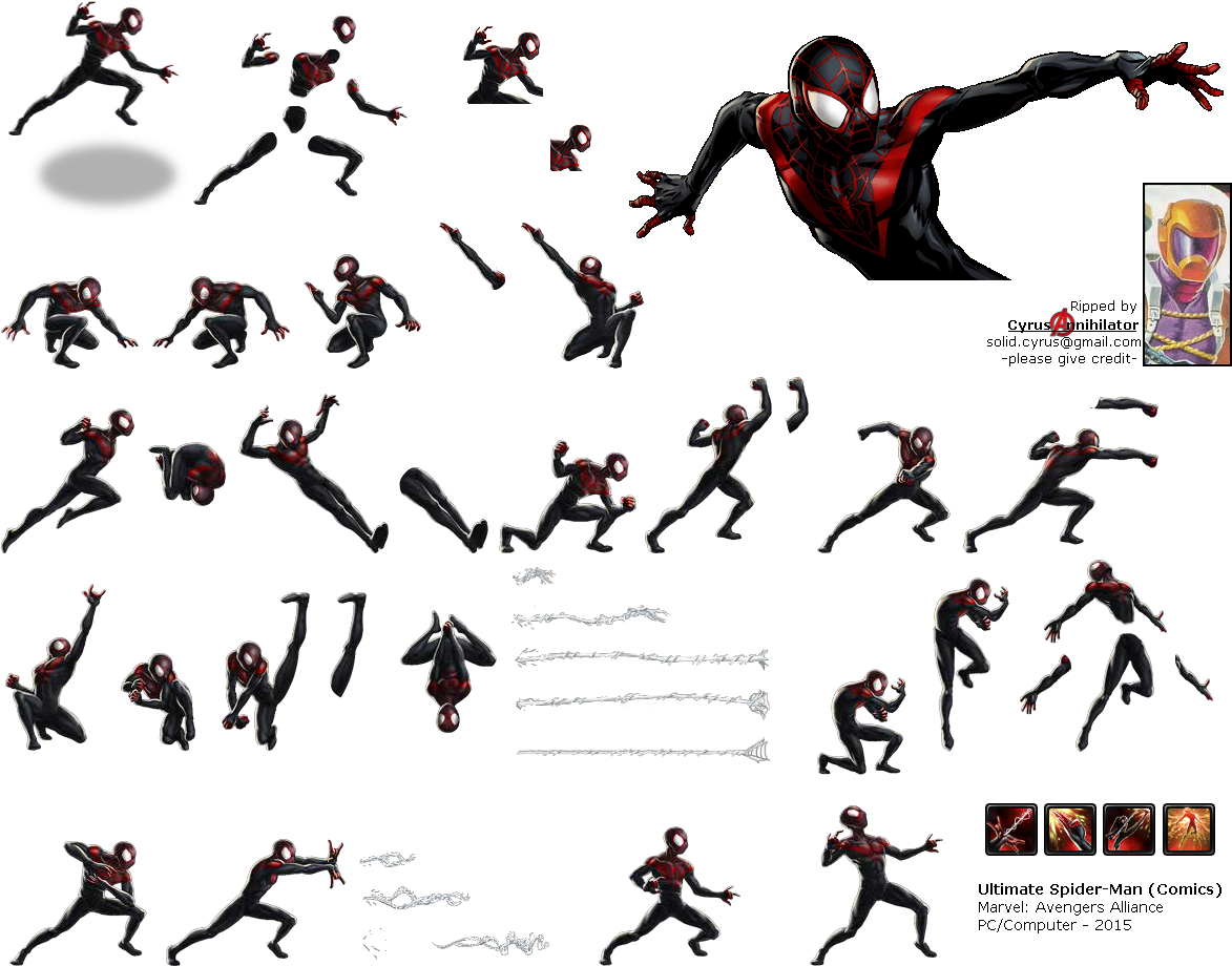 Click To View Full Size - Spider-man (1180x925), Png Download