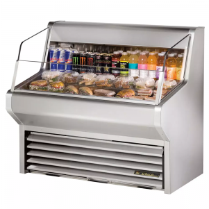 True Refrigeration White Vinyl Air Curtain Thac-48 - True Mfg Thac-48-s, 48" Wide Horizontal Air Curtain (300x400), Png Download