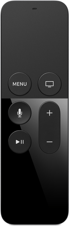 Apple Siri Remote - Apple Tv Remote (1024x1024), Png Download