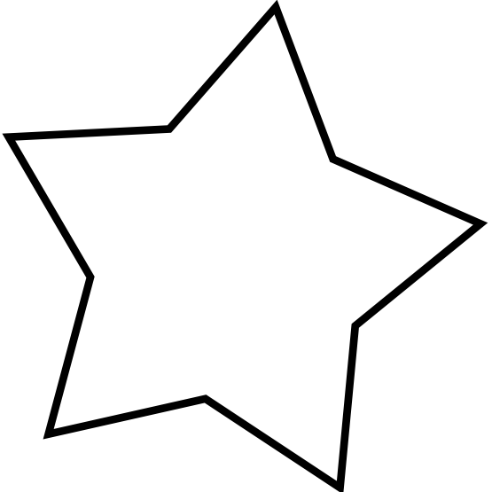 Star Line Clipart - White Stars Clipart Png (555x555), Png Download